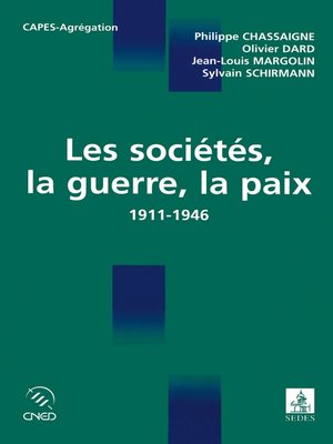 cover image of Les sociétés, la guerre, la paix